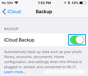 如何自动和手动将iPhone备份到iCloud