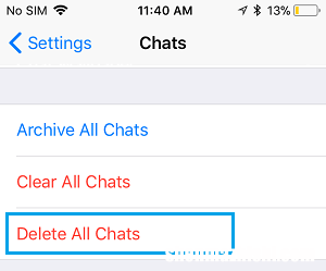如何在苹果iPhone上删除WhatsApp消息