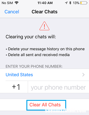 如何在苹果iPhone上删除WhatsApp消息