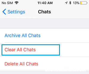 如何在苹果iPhone上删除WhatsApp消息