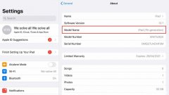 如何判断我的iPad型号？