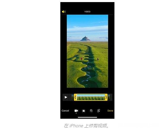 苹果修剪视频方法 如何在iPhone上编辑视频长度