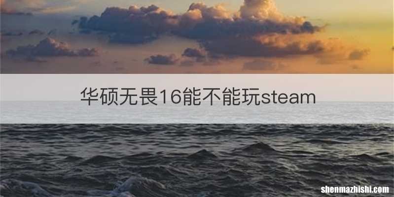 华硕无畏16能不能玩steam