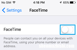 如何在iPhone和Mac上禁用FaceTime