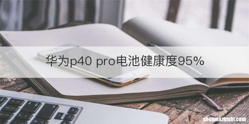 华为p40 pro电池健康度95%