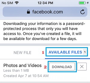 如何在iPhone和安卓手机上下载Facebook照片