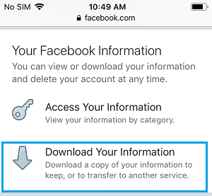 如何在iPhone和安卓手机上下载Facebook照片