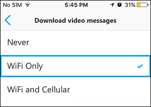 如何限制或阻止Skype在iPhone上使用蜂窝数据