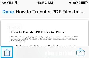 如何将PDF文件下载到iPhone或iPad