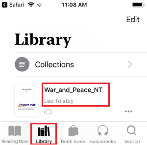 如何将PDF文件下载到iPhone或iPad