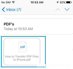 如何将PDF文件下载到iPhone或iPad