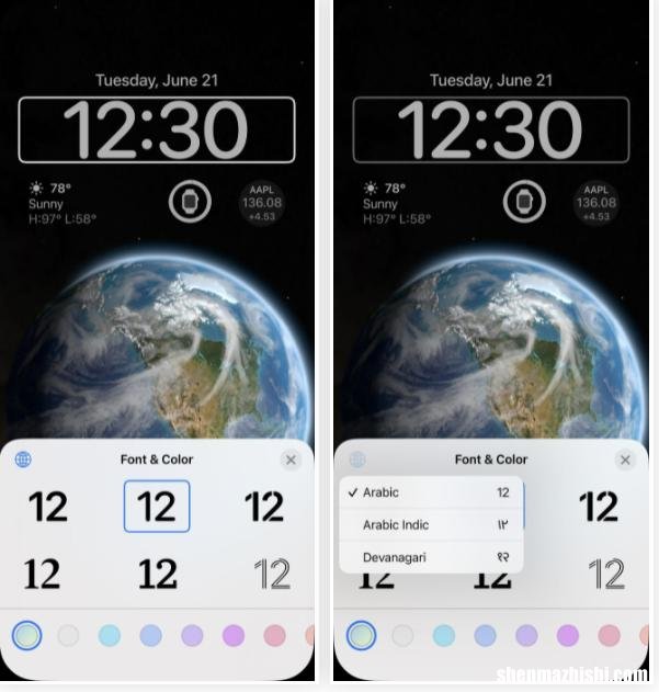 使用iOS16上新功能自定义您的iPhone锁屏