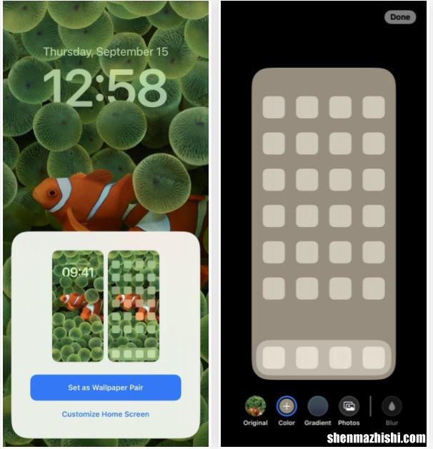 iOS16新功能让iPhone的主屏幕自定义变得更好
