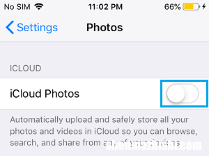 如何在iMessage中禁用iCloud照片链接