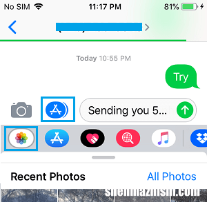 如何在iMessage中禁用iCloud照片链接