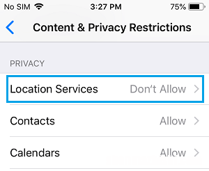 分享我的位置选项在iPhone上变灰，解决方法
