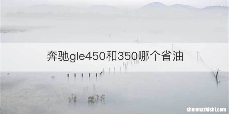 奔驰gle450和350哪个省油