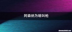 阿森纳为啥叫枪