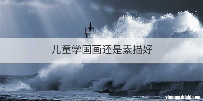 儿童学国画还是素描好