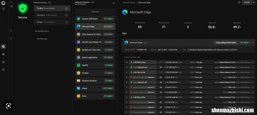Portmaster是适用于Win11/10的免费应用程序防火墙