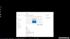 Win10双显示器设置 两个显示器之间如何移动鼠标