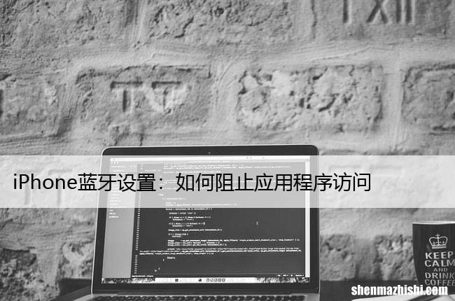 2023 iPhone蓝牙设置：如何阻止应用程序访问