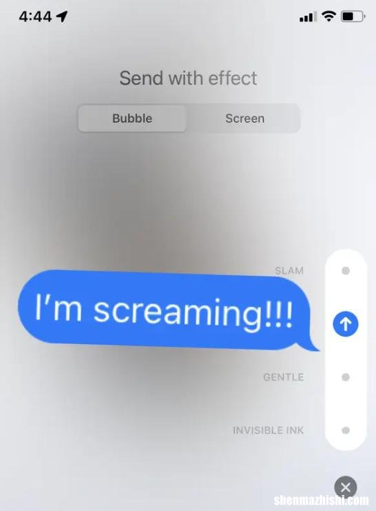 苹果短信特效发送 如何在iPhone上发送带有效果的消息