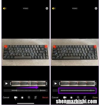 如何在iPhone上将慢动作视频转换为普通视频