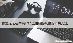 修复无法在苹果iPad上播放的视频的11种方法