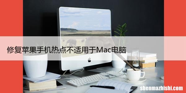 修复苹果手机热点不适用于Mac电脑，11种方法