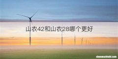 山农42和山农28哪个更好