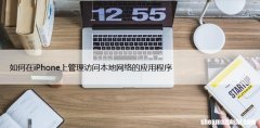 如何在iPhone上管理访问本地网络的应用程序
