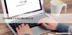 在iPhone上关闭位置的6种方法