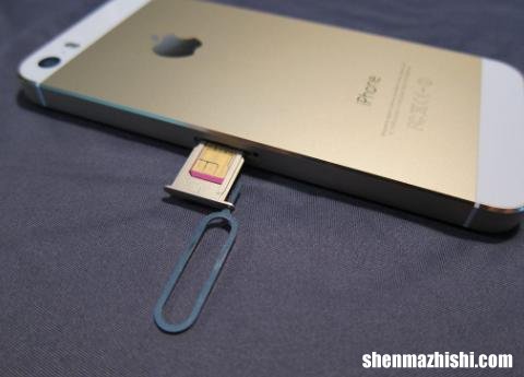 iPhone取出SIM卡的简单方法 苹果手机怎样取SIM卡