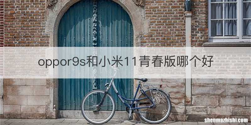 oppor9s和小米11青春版哪个好