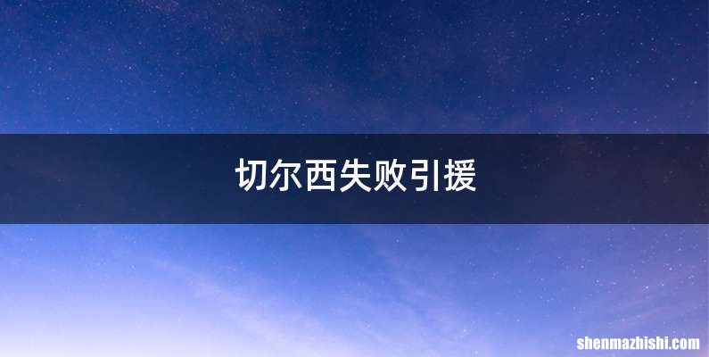 切尔西失败引援