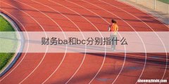 财务ba和bc分别指什么