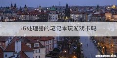 i5处理器的笔记本玩游戏卡吗