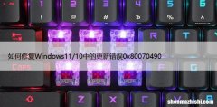 如何修复Windows11/10中的更新错误0x80070490