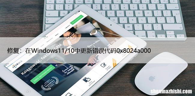 修复：在Windows11/10中更新错误代码0x8024a000