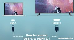 如何将USB-C连接到HDMI2.1？
