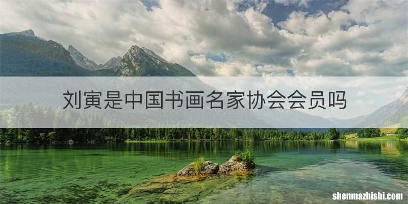 刘寅是中国书画名家协会会员吗