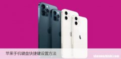 iPhone快捷键大全 如何在苹果上使用内置键盘快捷键