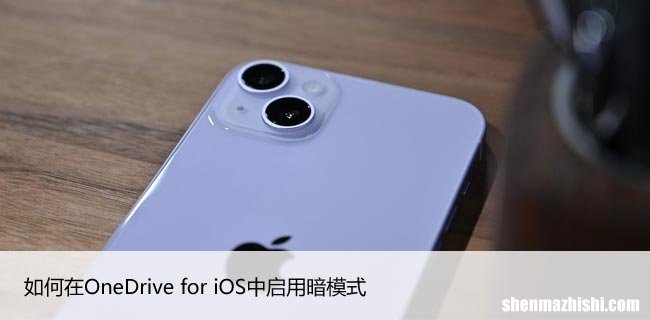 和其他提示 如何在OneDrive for iOS中启用暗模式