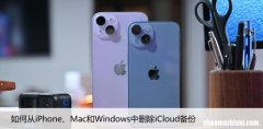 如何从iPhone、Mac和Windows中删除iCloud备份