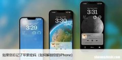 如何解锁您的iPhone 如果您忘记了苹果密码