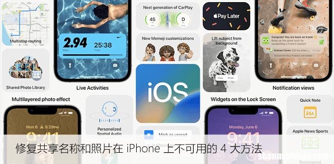 无法在iPhone上使用共享名称和照片？尝试这四种方法