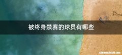 被终身禁赛的球员有哪些