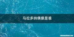 马拉多纳偶像是谁