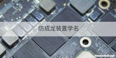 防成龙装置学名